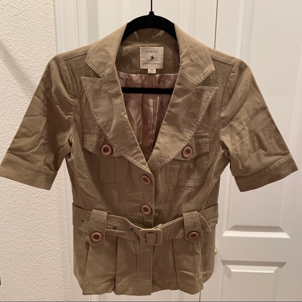 Forever 21 Cargo Blazer